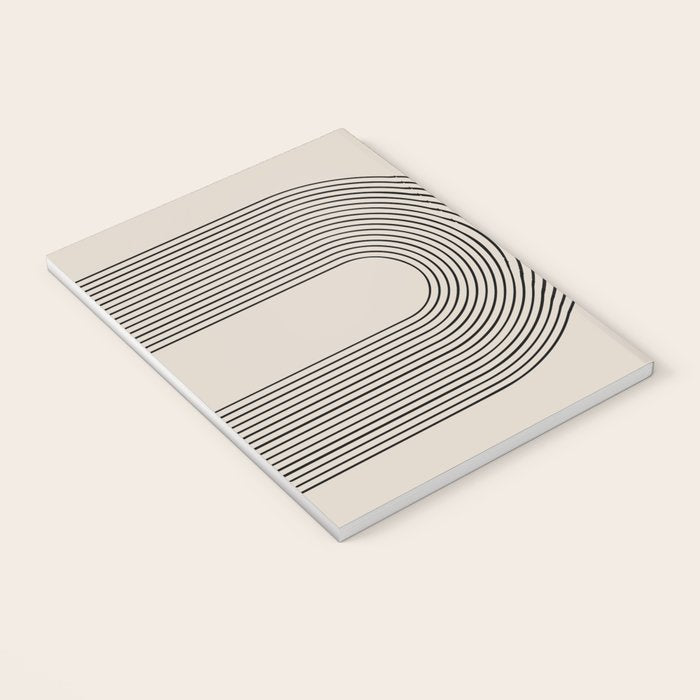 Mid Century Modern Abstract Art 10 Notebook Gallery Image 3