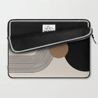 Mid Century Modern Abstract Art 10 Laptop Sleeve Gallery Image 2