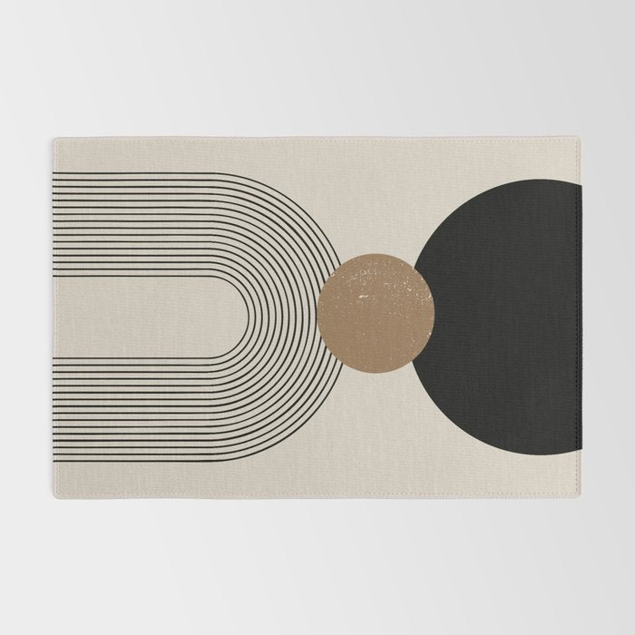 Mid Century Modern Abstract Art 10 Rug Gallery Image 2