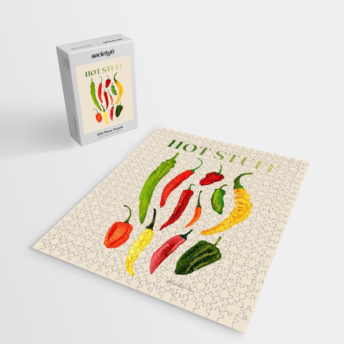 Hot Stuff Peppers Jigsaw Puzzle Gallery Image 2