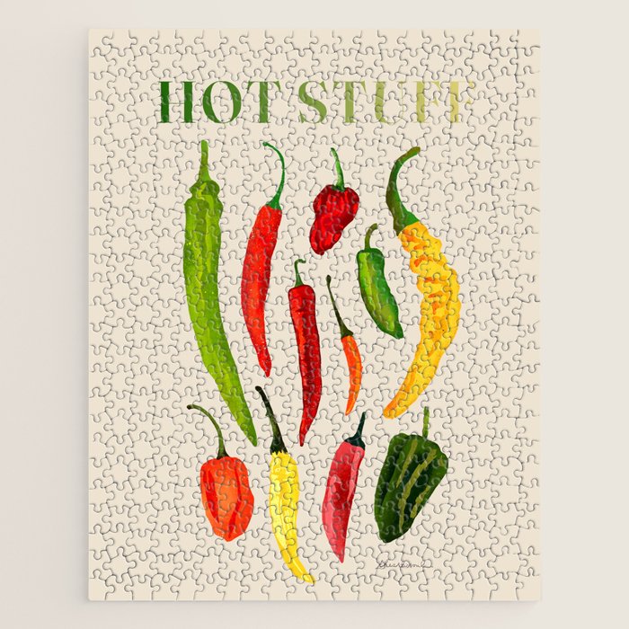 Hot Stuff Peppers Jigsaw Puzzle Gallery Image 1