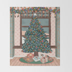 Christmas Tree Throw Blanket Gallery Image 2