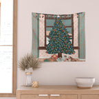 Christmas Tree Wall Tapestry Gallery Image 2