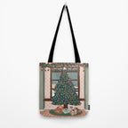 Christmas Tree Tote Bag Gallery Image 2
