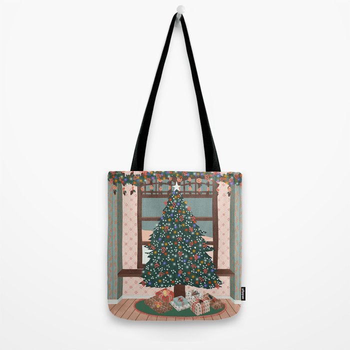 Christmas Tree Tote Bag Gallery Image 2