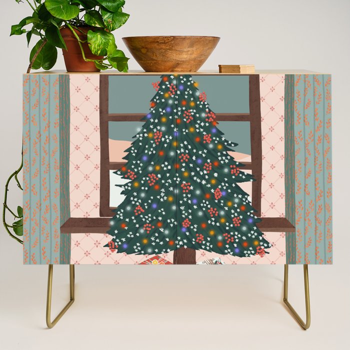 Christmas Tree Credenza Gallery Image 1