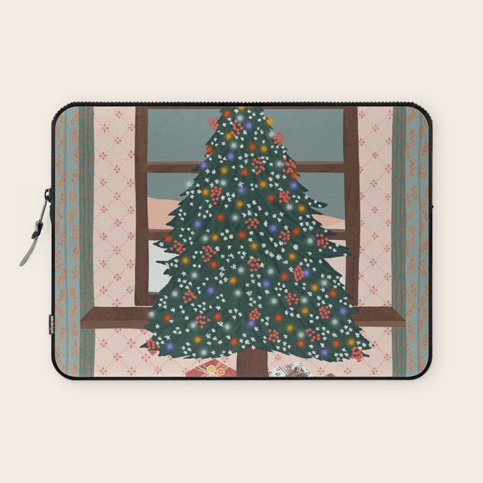 Christmas Tree Laptop Sleeve Gallery Image 1