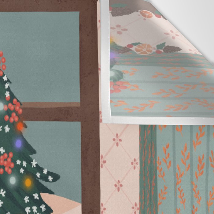 Christmas Tree Wall Tapestry Gallery Image 3