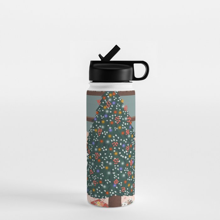 Christmas Tree Water Bottle Gallery Image 1