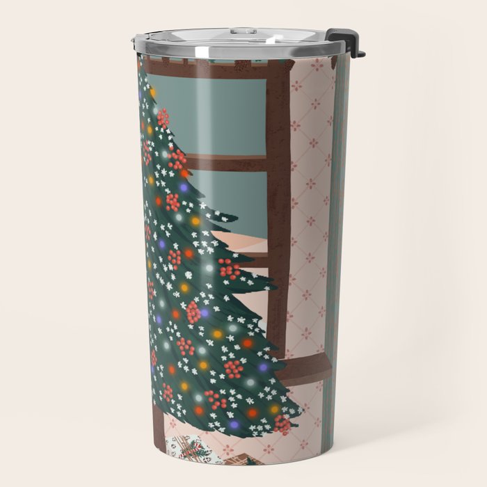 Christmas Tree Travel Mug Gallery Image 2