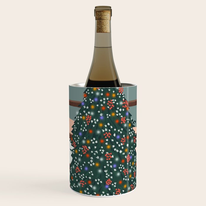 Christmas Tree Wine Chiller Gallery Image 1
