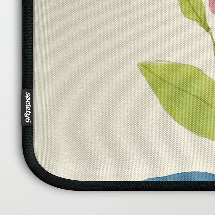 Azure Bloom Laptop Sleeve Gallery Image 3