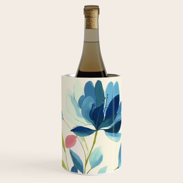 Azure Bloom Wine Chiller Gallery Image 1