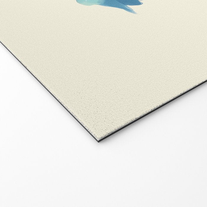 Azure Bloom Welcome Mat Gallery Image 2