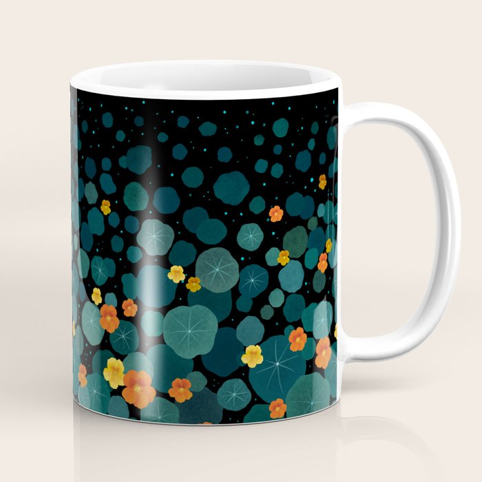 Nasturtium Garden Coffee Mug Gallery Image 1