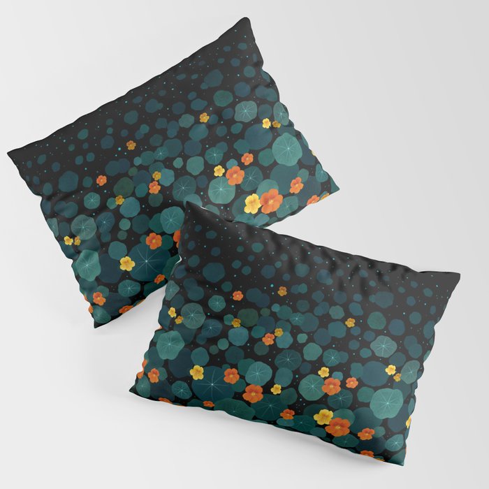 Nasturtium Garden Pillow Sham Gallery Image 3