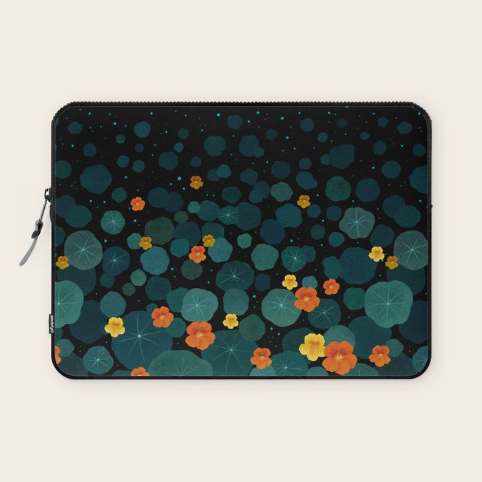 Nasturtium Garden Laptop Sleeve Gallery Image 1