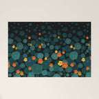 Nasturtium Garden Welcome Mat Gallery Image 1