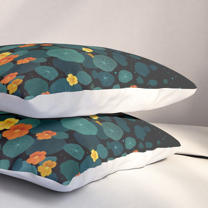 Nasturtium Garden Pillow Sham Gallery Image 3