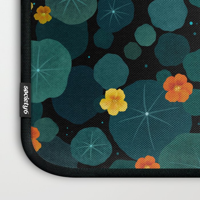 Nasturtium Garden Laptop Sleeve Gallery Image 3