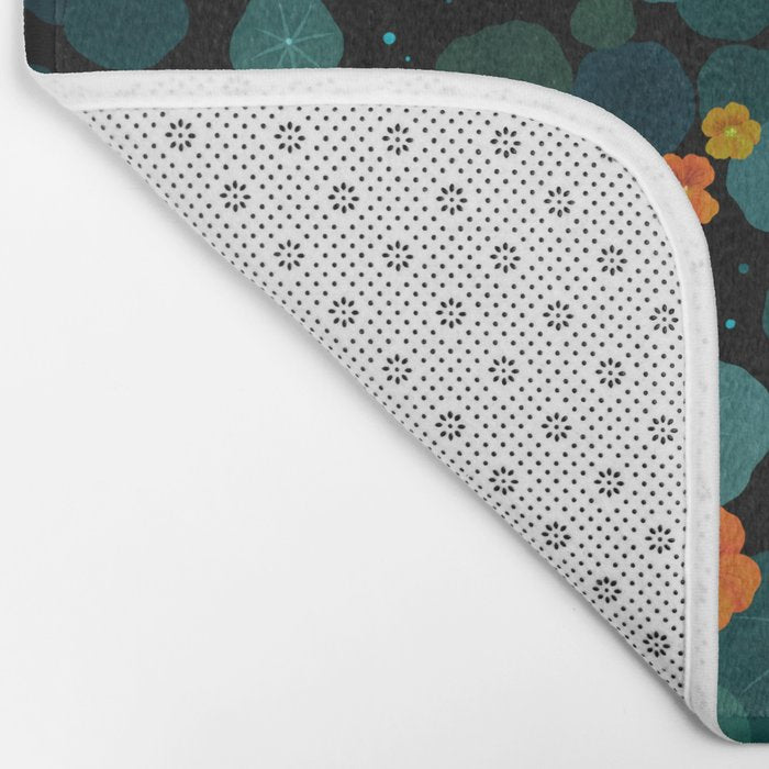 Nasturtium Garden Bath Mat Gallery Image 2