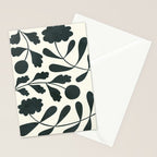 Abstract-botanical 42-4 Stationery Card Gallery Image 2