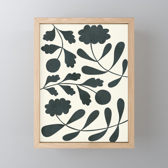 Abstract-botanical 42-4 Mini Art Print Gallery Image 1