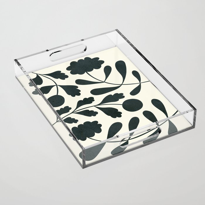 Abstract-botanical 42-4 Acrylic Tray Gallery Image 1