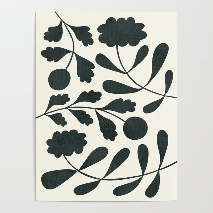 Abstract-botanical 42-4 Poster Gallery Image 4