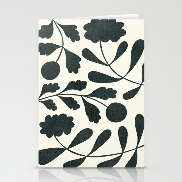Abstract-botanical 42-4 Stationery Card Gallery Image 2