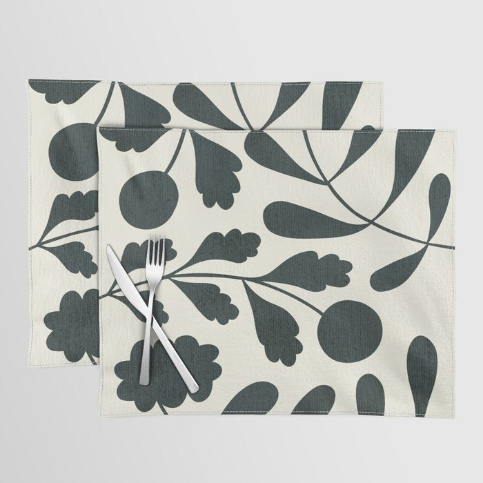 Abstract-botanical 42-4 Placemat Gallery Image 1