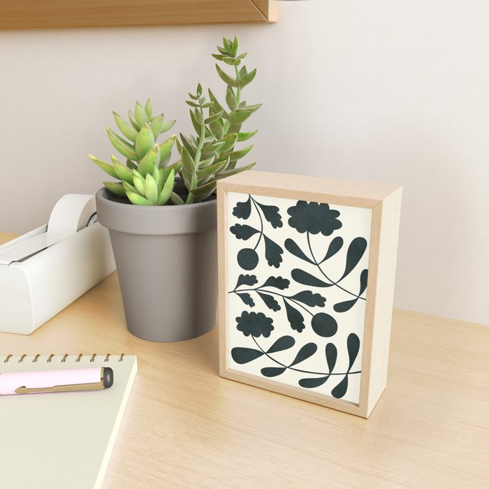 Abstract-botanical 42-4 Mini Art Print Gallery Image 2