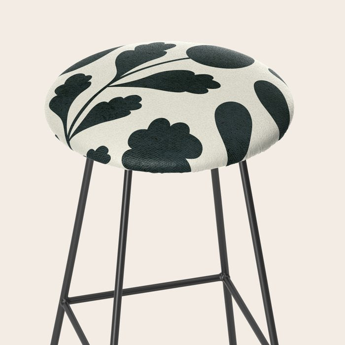 Abstract-botanical 42-4 Stool Gallery Image 2