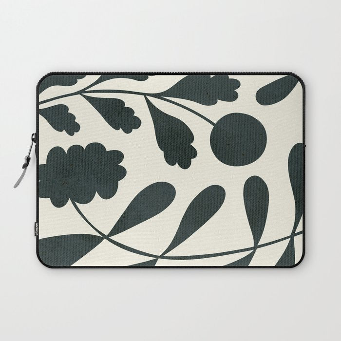 Abstract-botanical 42-4 Laptop Sleeve Gallery Image 1