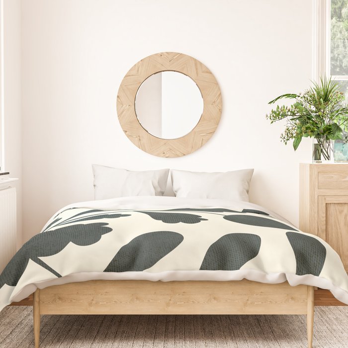 Abstract-botanical 42-4 Duvet Cover Gallery Image 3
