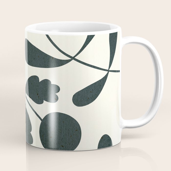 Abstract-botanical 42-4 Coffee Mug Gallery Image 1
