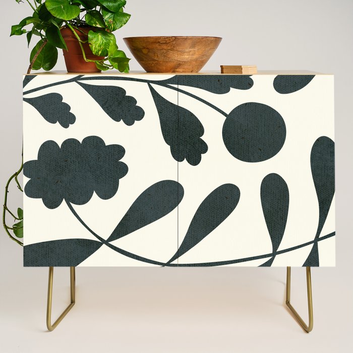 Abstract-botanical 42-4 Credenza Gallery Image 1