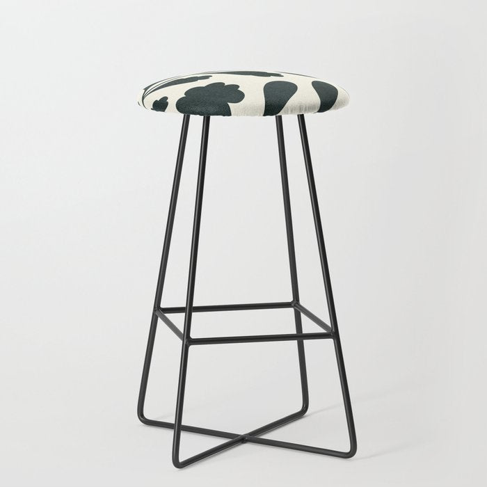 Abstract-botanical 42-4 Stool Gallery Image 1