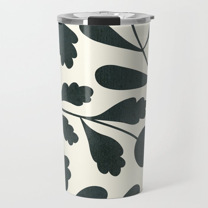 Abstract-botanical 42-4 Travel Mug Gallery Image 1