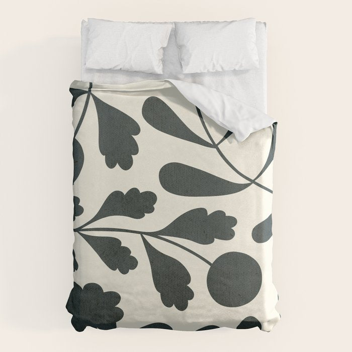 Abstract-botanical 42-4 Duvet Cover Gallery Image 6