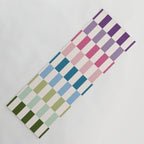 Retro Colorful Stripes Yoga Mat Gallery Image 1