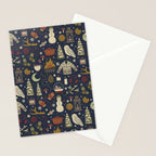 Winter Nights Stationery Card Gallery Image 2