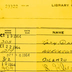 Library Card 23322 Yellow Coffee Mug Gallery Image 2