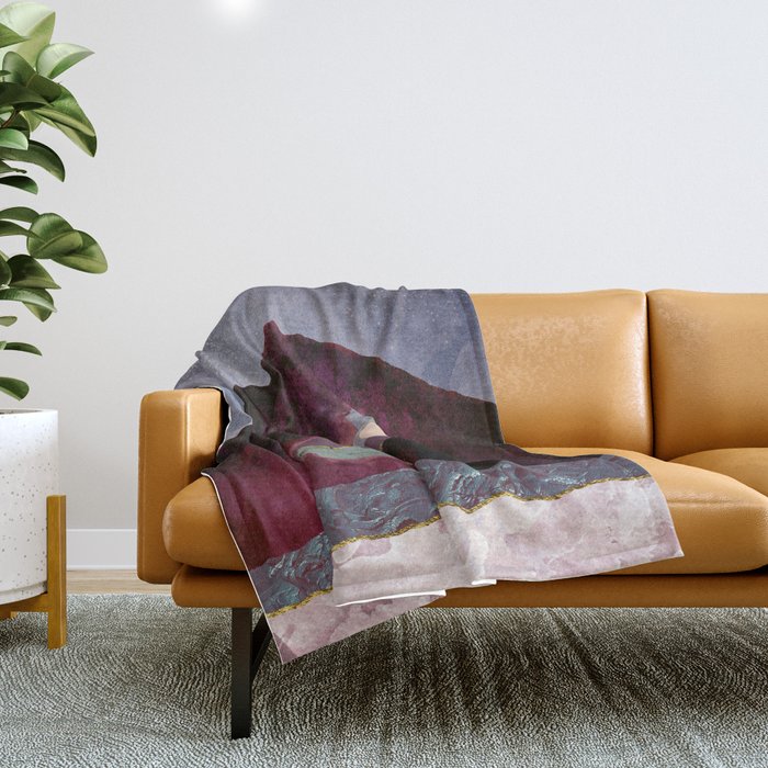 Desert Perspective Throw Blanket Gallery Image 1