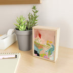 plants in my summer garden / abstraction Mini Art Print Gallery Image 2