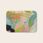plants in my summer garden / abstraction Bath Mat Gallery Image 1