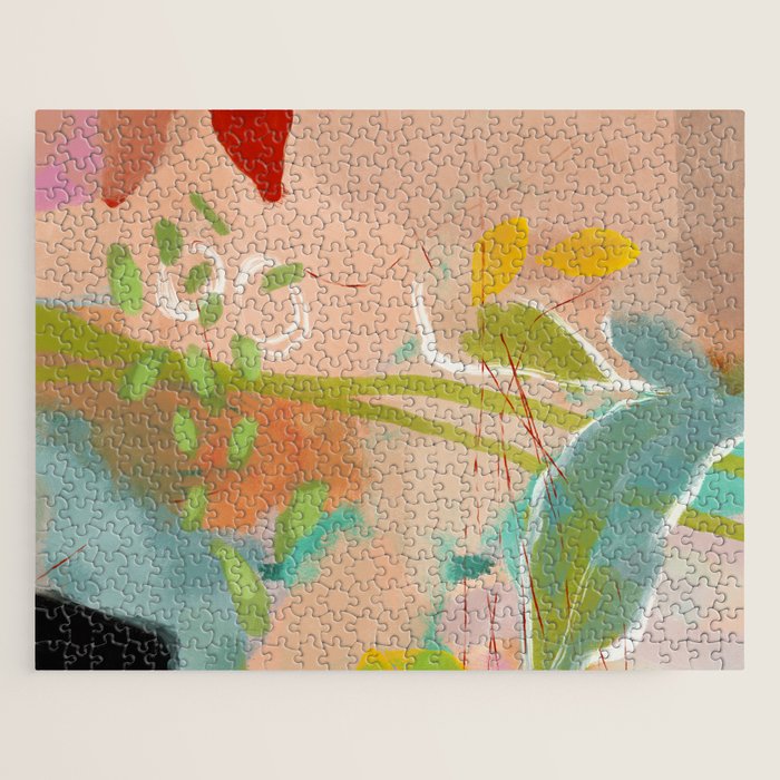 plants in my summer garden / abstraction Jigsaw Puzzle Gallery Image 1