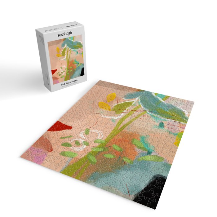 plants in my summer garden / abstraction Jigsaw Puzzle Gallery Image 2