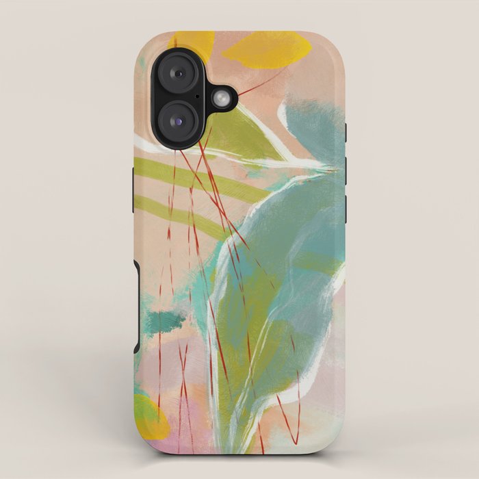 plants in my summer garden / abstraction iPhone Case Gallery Image 1