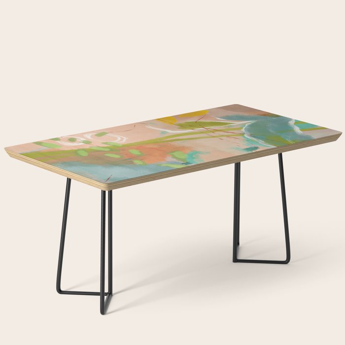 plants in my summer garden / abstraction Coffee Table Gallery Image 1